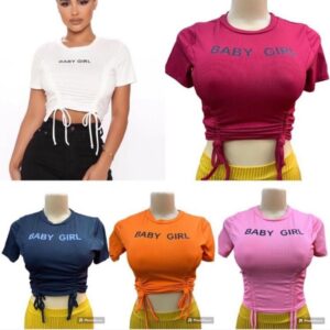 Round Neck Crop Top gnr02849