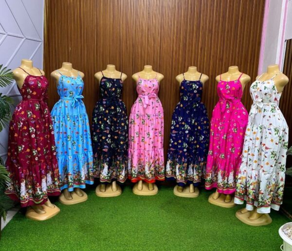 Elegant Floral Dress mh89230